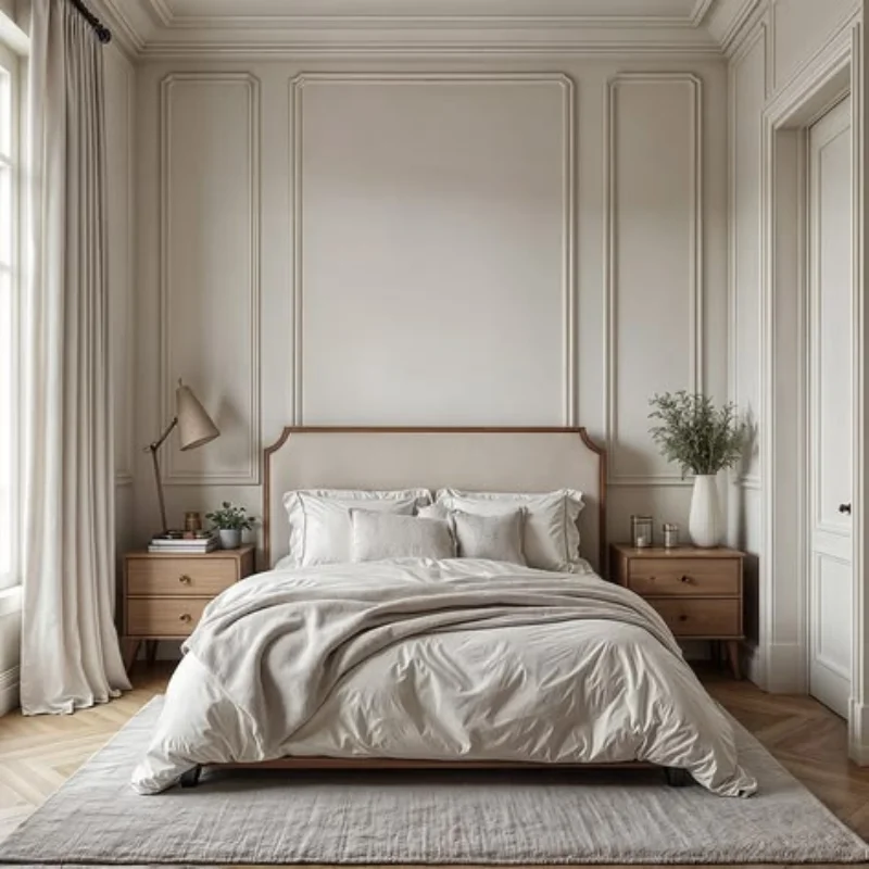 bedroom wall mouldings